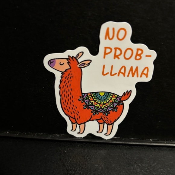 LLAMA STICKER - Picture 1 of 1